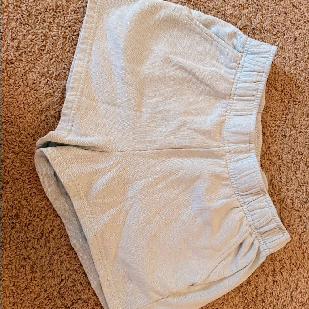 The North Face Light Blue Athletic Shorts